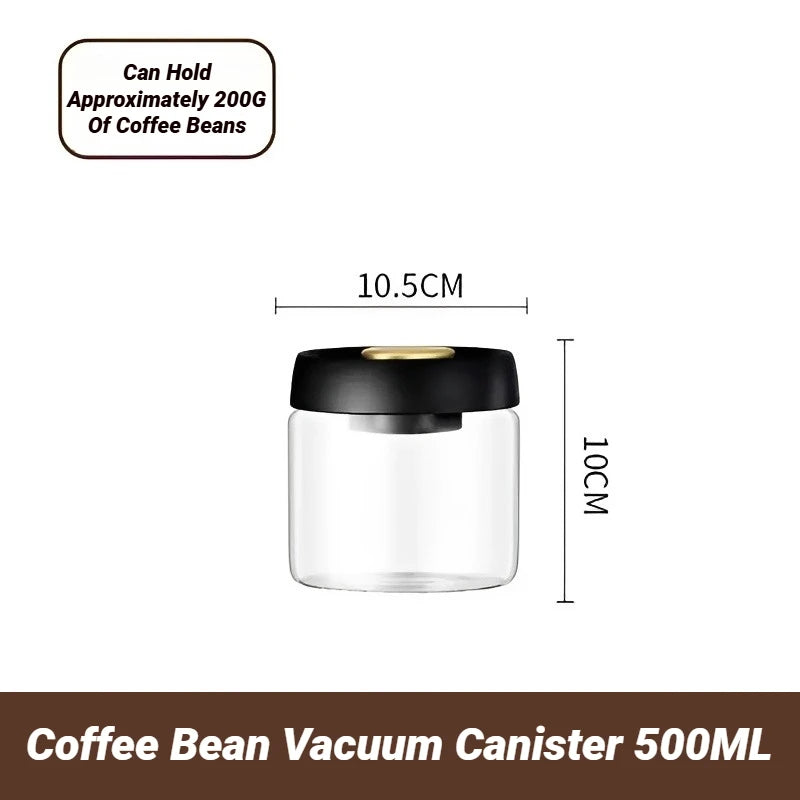 Vacuum Coffee Bean Canister