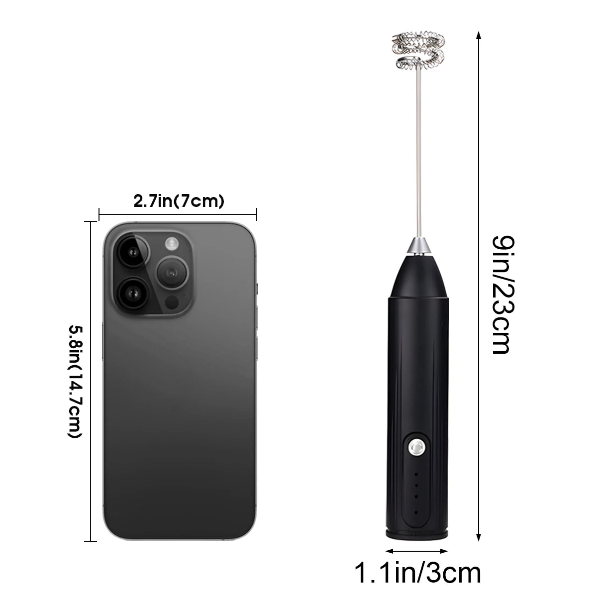 Rechargeable Milk Frother
